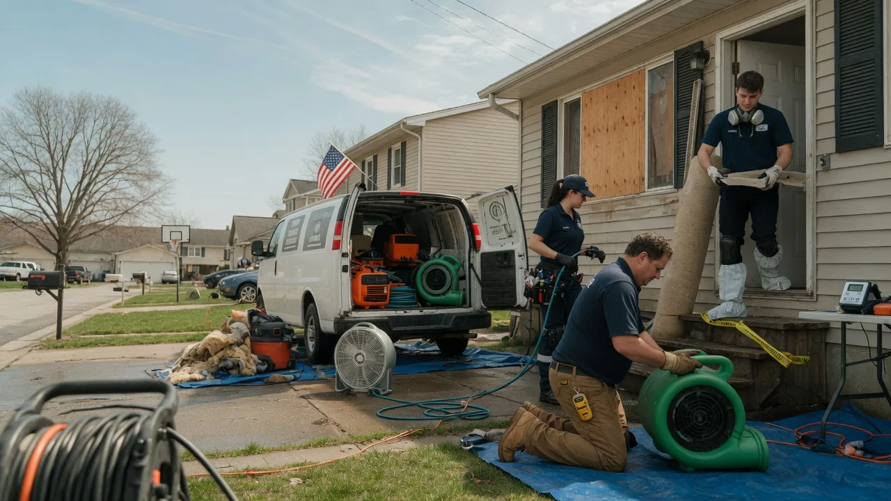 Water Damage Restoration in Pleasant Hall, PA near me